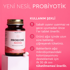 Next-Microbiom Probiome-Novo 30 Tablet Probiyotik ve Prebiyotik