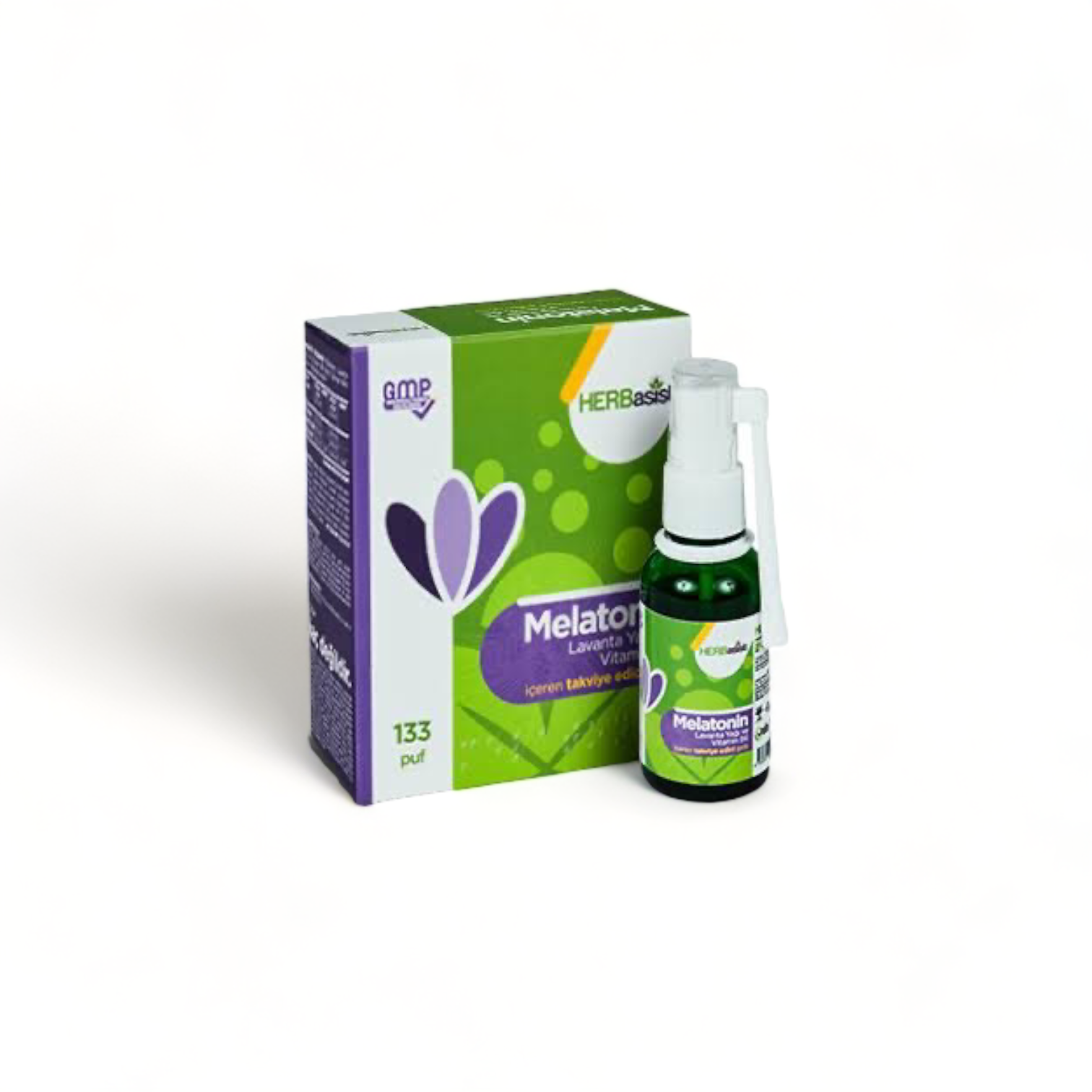 HERBasist Melatonin Sprey 133 PUF | Lavanta Yağı ve Vitamin B6