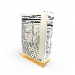 OstoBrux Kırmızı Kore Ginsengi Multivitamin ve Multimineral Içeren Gıda Takviyesi