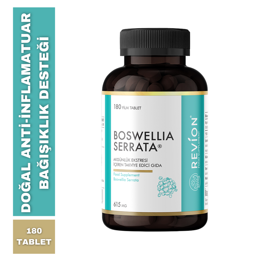 Akgünlük Ekstresi (Boswellia Serrata) 615 mg 180 Tablet