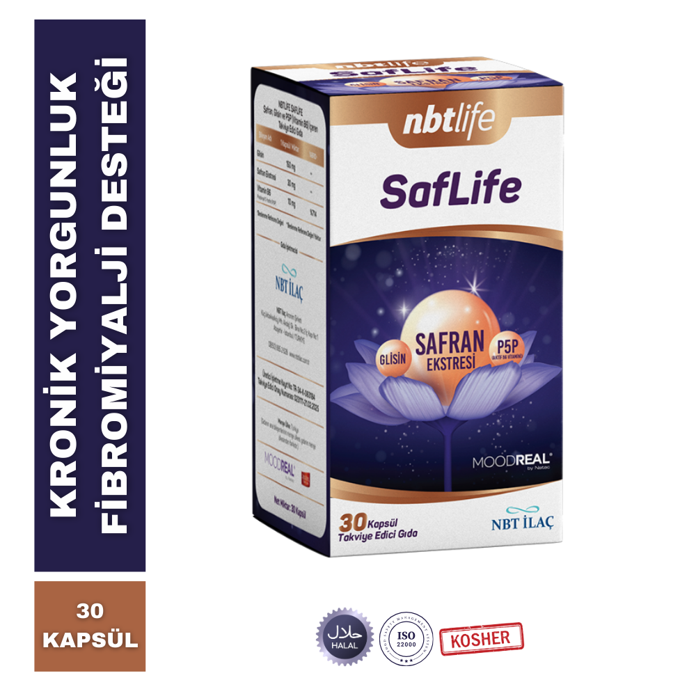 Saflife Safran Ekstresi 30 Kapsül